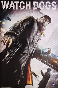 "Watch Dogs" video game poster