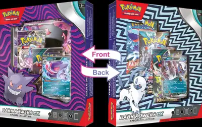 Pokemon Dark Powers ex - Rare Double Faced Box, View more