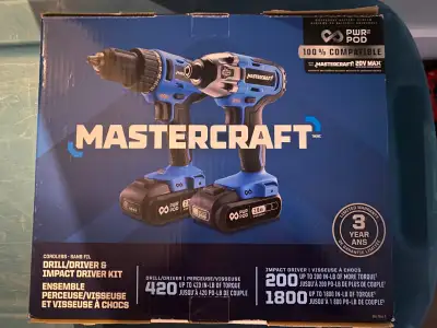 Mastercraft Drill Set, View more