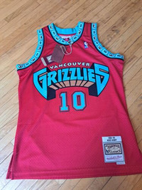 Vancouver Grizzlies, Mike Bibby, brand new jersey