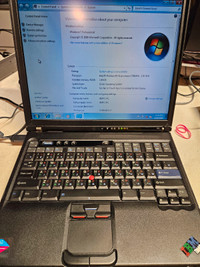 IBM laptop.