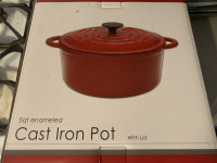 Master chef cast iron pot