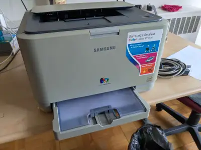 Selling a Samsung CLP-310 colour printer! We used this when I was in school, but don't print as much...