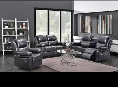 Stylish Recliner Sofa Set - Free Delivery , View more