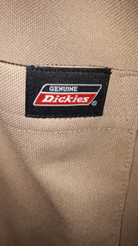 2XL Dickies Tan / Sand Short Sleeve Pocket T-Shirt
