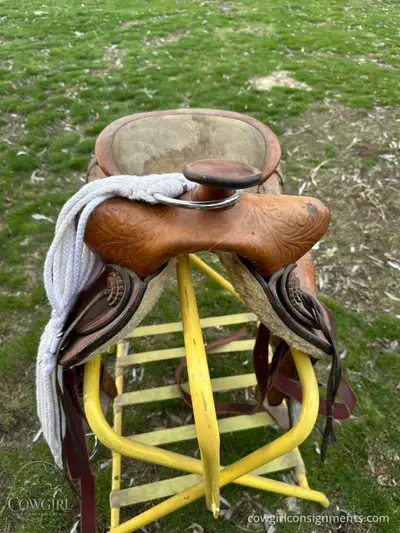 12" Youth Eamor Western Saddle, Model 35, View more