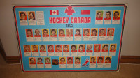 1972 summit series Team Canada poster Orr, Dryden, Esposito