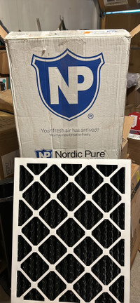 NordicPure 3 Pack Filters 20x25x2” BNIB