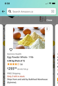 Egg powder 