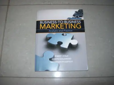 Business To Business Marketing Analysis And Practice Vitale, View more