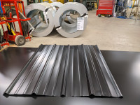 BUY DIRECT - NEW BLACK STEEL ROOFING / SIDING