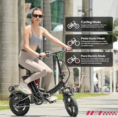 New Folding Electric Bikes 500 W Fat Tire, View more
