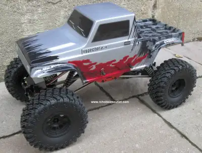 NEW HSP 1/10 SCALE 4WD RC ROCK CRAWLER WITH 4 WHEEL STEERING ( 4 modes) -- Two Axle Mounted 15Kg Hig...