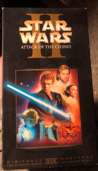VHS – Star Wars II - Attack of the Clones