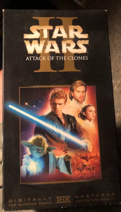 VHS – Star Wars II - Attack of the Clones, View more