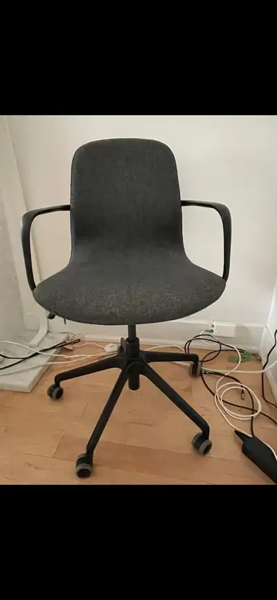 IKEA LÅNGFJÄLL Office Chair - Grey, View more