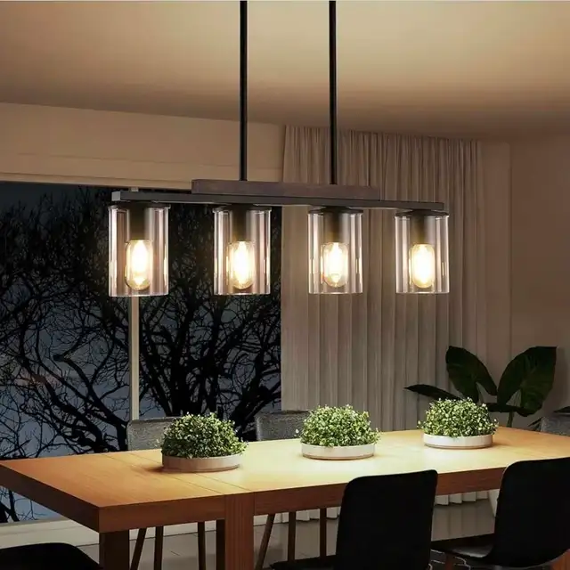 Mecgirn Farmhouse Dining Room Light  in Indoor Lighting & Fans in Guelph - Image 2