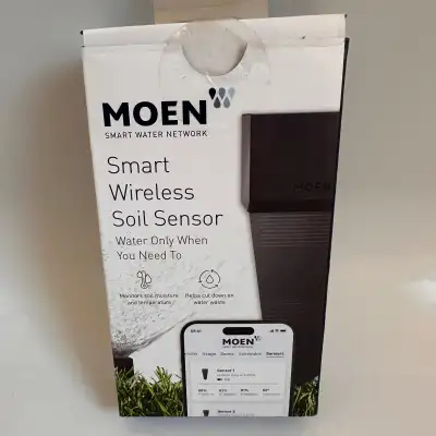  Moen Smart Wireless Soil Sensor — New (Open Box), View more