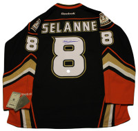 Teemu Selanne Signed Official NHL Reebok Jersey Auto PSA/DNA