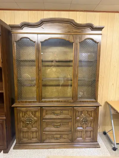 BEAUTIFUL WOOD CHINA CABINET, View more