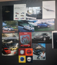 Chrysler Sales Brochures/Mailers 300 Fiat Challenger Charger etc
