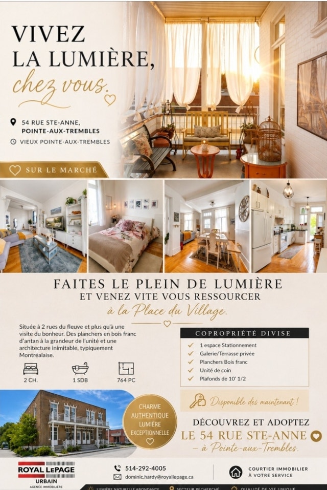 Condo a vendre Pointe-aux-Trembles — photo 1