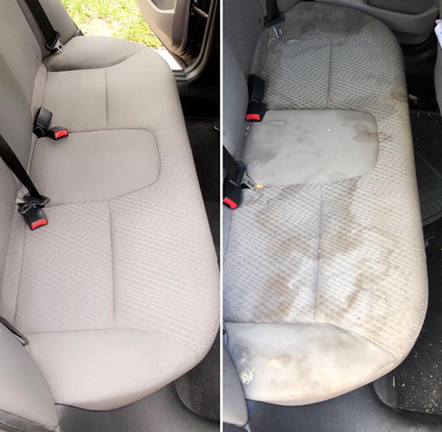 Car detailing interior shampoo, exterior wash, engine and wax, View more