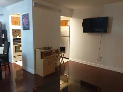 Fully Furnished 3 bedroom Square One Condo centrally located with LRT transit & bus stop at doorstep...