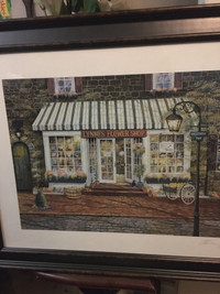 The old stone flower shop 