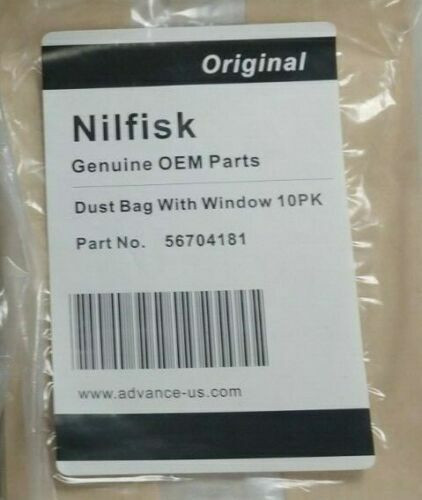 2 X 10 Pack Nilfisk/Advance Vacuum Dust Bags in Other Business & Industrial in Mississauga / Peel Region - Image 3
