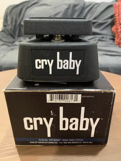 Dunlop Crybaby GCB-95 WAH WAH guitar pedal effect, View more
