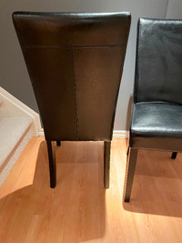 Faux Leather Chairs