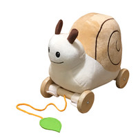 Brand new pull toy snail for toddlers