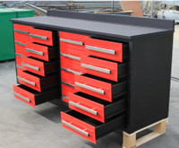 Workbench 7ft with 20 Drawers