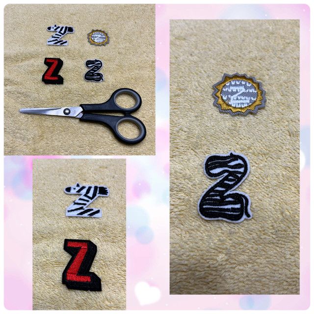 “Z” – Letters Iron-On Clothes Patches in Hobbies & Crafts in Kingston