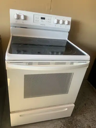 Frigidaire smooth stove work delivery available , View more