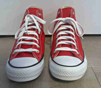 red all star converse chuck taylor’s 