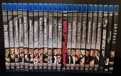 James Bond DVD Collection (23 Movies), View more
