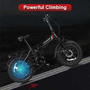Brand new 20" Fat Tire Foldable E-Bike in eBike in Calgary - Image 6