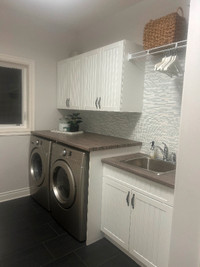 Laundry Cabinets & Counters