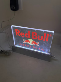 Red Bull 9 inch x 6 inch x 2 inch light up sign