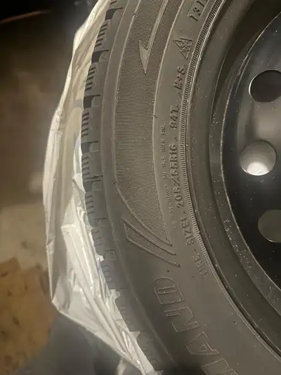 Good year tires - Tire size - 205/55R16 (they were used in 2022 Toyota Corolla). Selling with rims/w...
