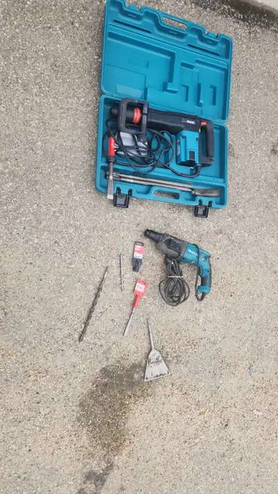 makita jack hammer like new 345 also hammer drill 140, View more