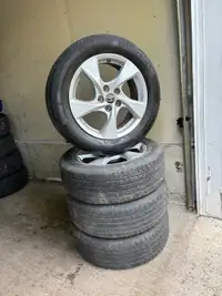215/60/17 Continental Summer tires on Rims (5x114.3) Toyota CH-R