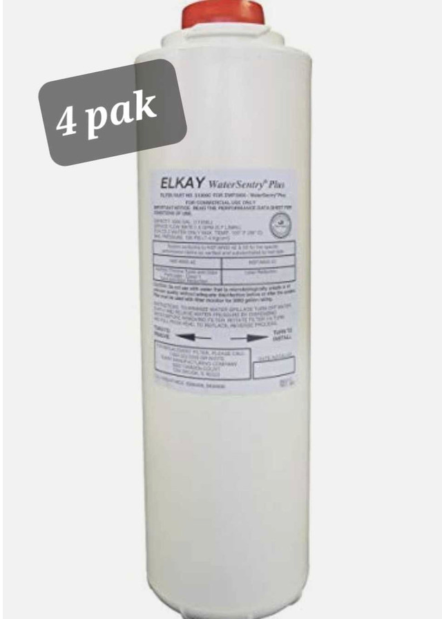 New - 4 pack Elkay 51300C filters  in Other Business & Industrial in Oakville / Halton Region