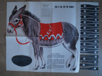 PIN A TAIL ON THE DONKEY - 1980's
