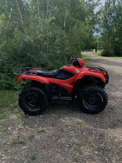 Great lady driven quad. Taken care of by the husband. Always used amsoil for all fluids. Wheel beari...