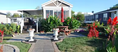 QUINTY ILES CAMP GROUND ( NEAR THE SAND BANKS ) It a 3 season mobile cottage 2016 Pebble Beach Escap...