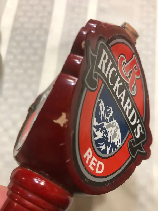 Rickard’s Red Advertising Beer Tap Handle64307895041539126