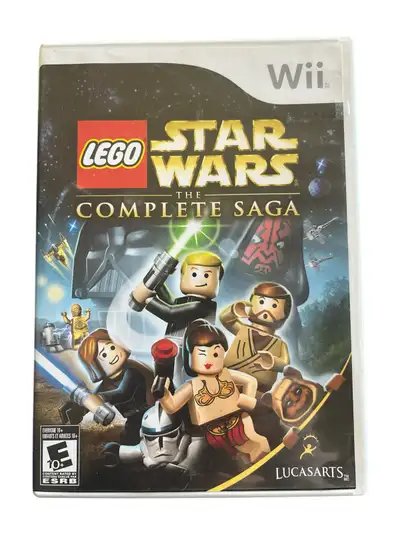 LEGO Star Wars: The Complete Saga for Nintendo Wii Includes case and instruction book